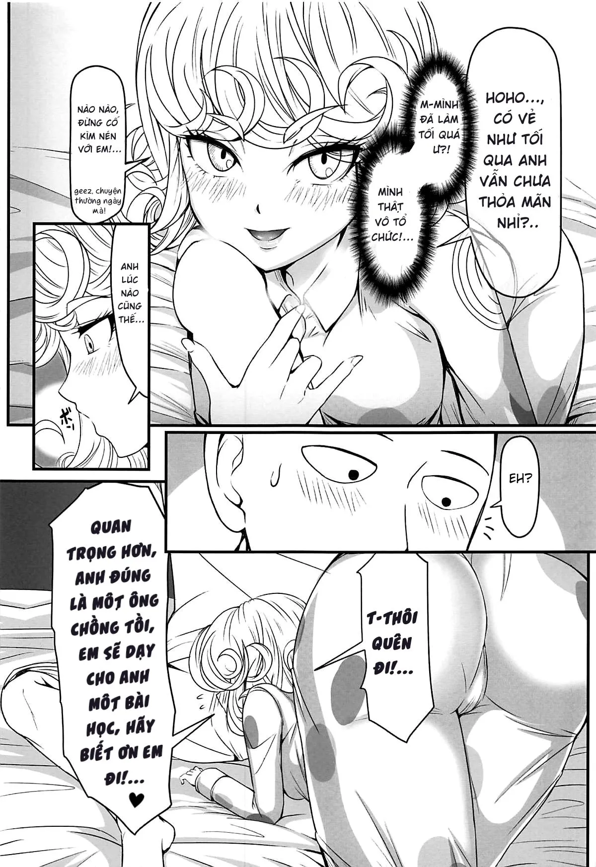 HentaiVN.net - Ảnh 7 - Tình Yêu Chị Em 3 ( One Punch Man ) [Love Sister; One Punch Man] - Chap 2 x2 Exp