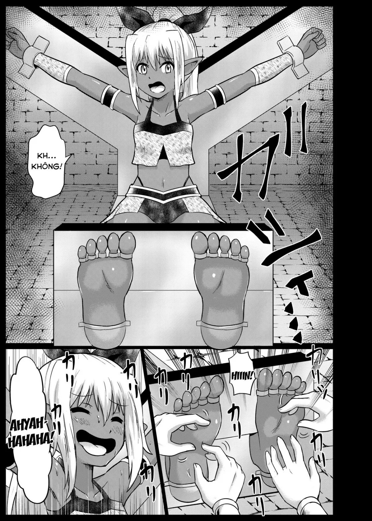 HentaiVN.net - Ảnh 14 - Mamono Musume Oshioki Kusuguri Jigoku - Oneshot: tickling