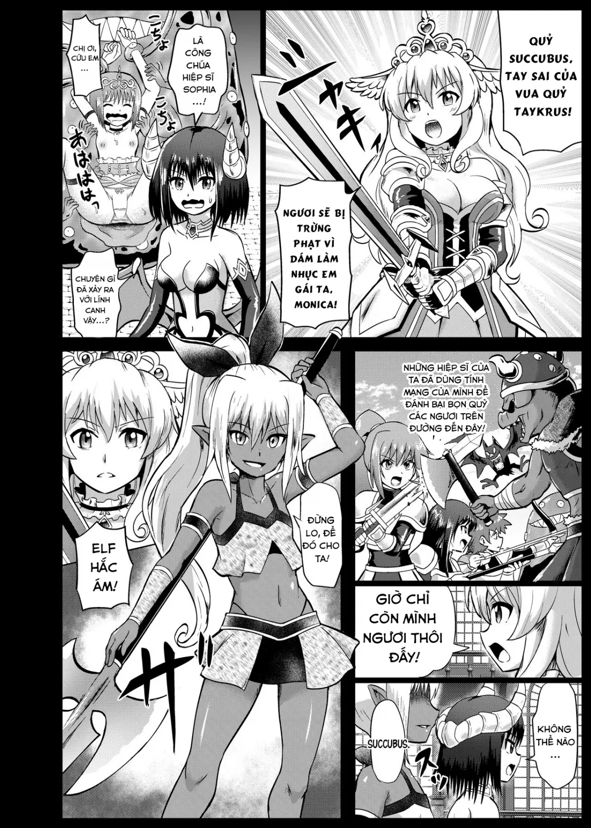HentaiVN.net - Ảnh 3 - Mamono Musume Oshioki Kusuguri Jigoku - Oneshot: tickling