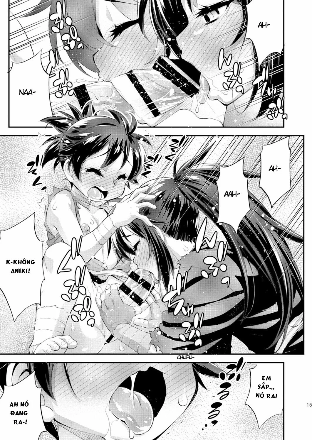HentaiVN.net - Ảnh 15 - Chinpo ga Modotta Aniki to Futanari ni Nacchimatta Oira no Maki (Dororo) - Onshot