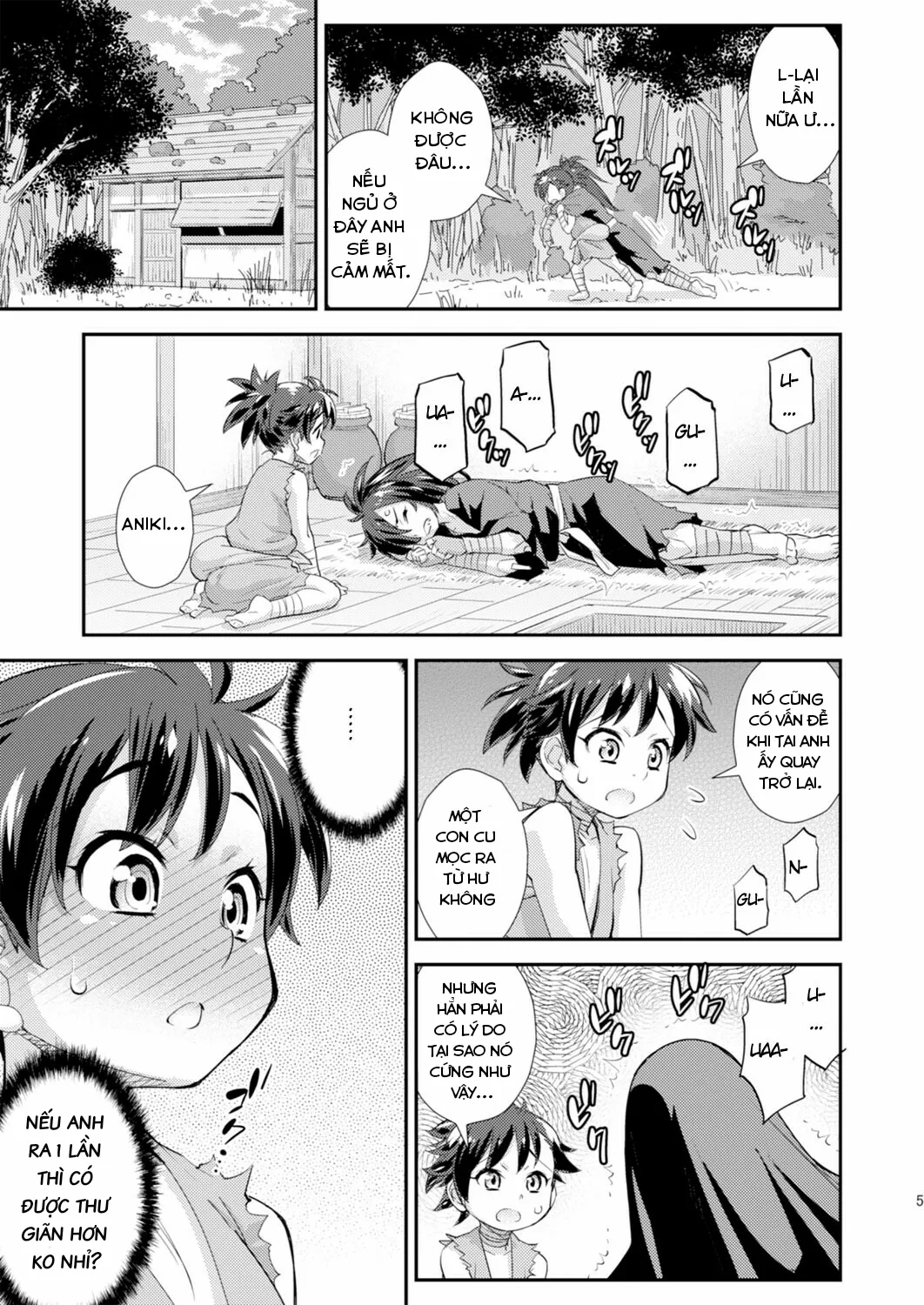 HentaiVN.net - Ảnh 5 - Chinpo ga Modotta Aniki to Futanari ni Nacchimatta Oira no Maki (Dororo) - Onshot