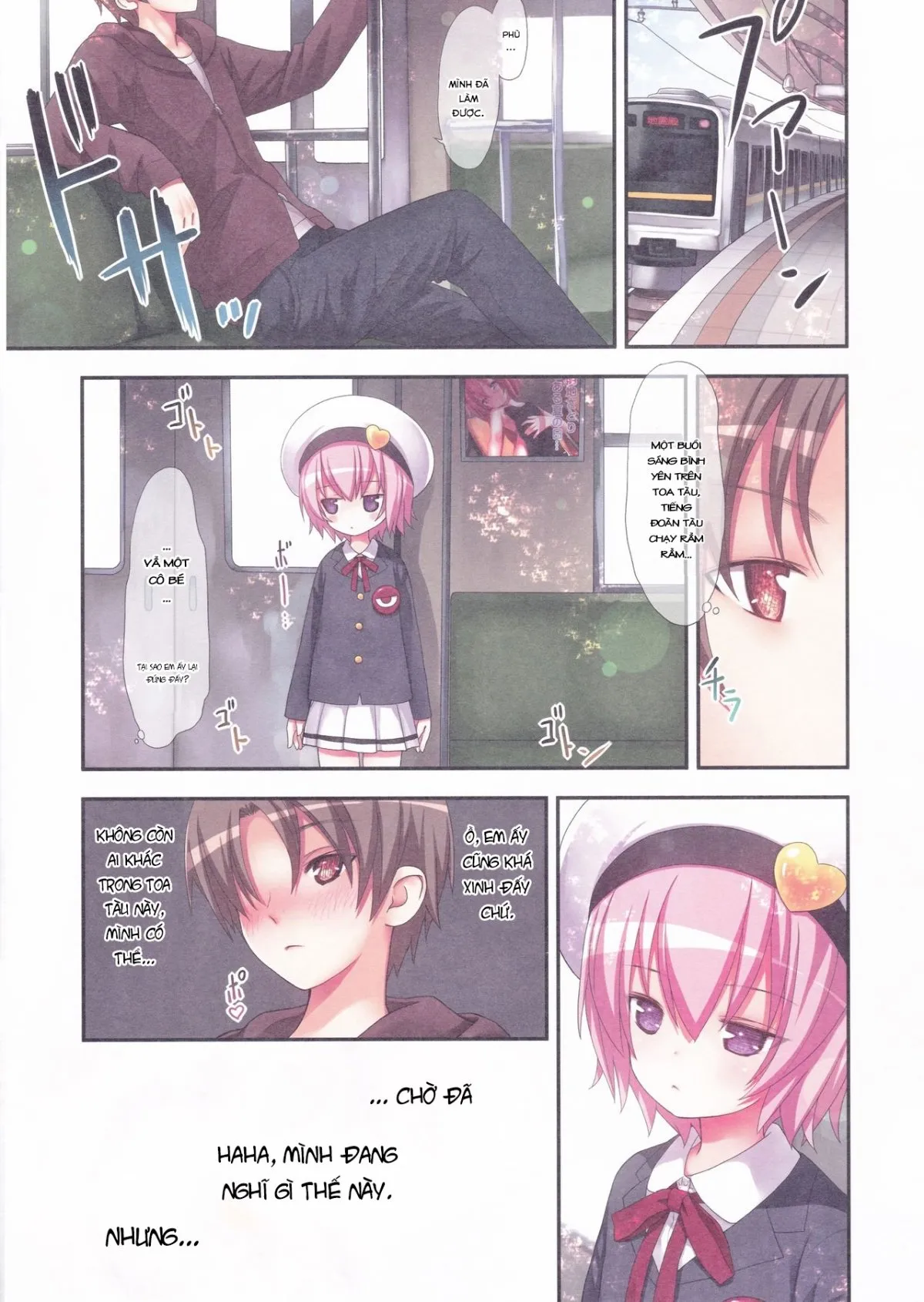 HentaiVN.net - Ảnh 3 - Komeiji Satori Nigerarenai Densha no Naka de (Touhou Project) [Komeiji Satori Can't Escape From Inside This Train] - Oneshot