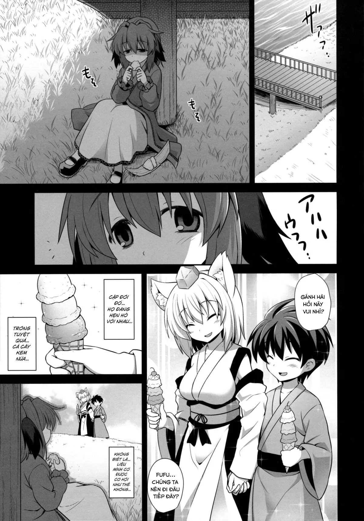 HentaiVN.net - Ảnh 13 - Ca làm sau sinh của bé Kasodani Kyouko (Touhou Project) [Kasodani Kyouko's Afterbirth Prostitution Sex] - Oneshot