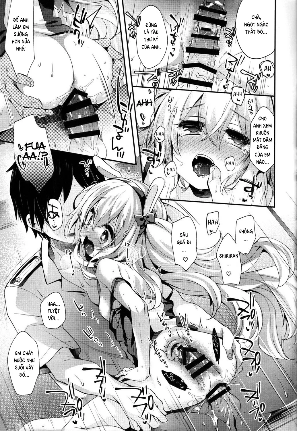 HentaiVN.net - Ảnh 14 - Shikikan... Put That In? (Azur Lane) [Shikikan Sore... Irete Mite?] - Oneshot