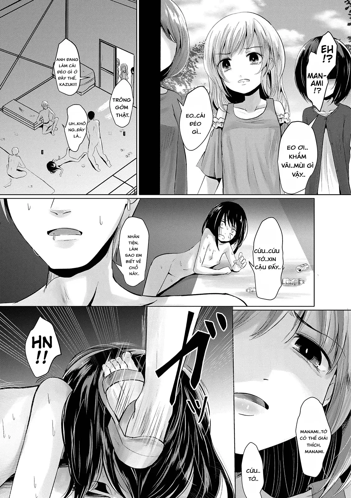 HentaiVN.net - Ảnh 12 - Câu chuyện về cô bé loli ăn cắp. [For The Shoplifting Teenage Girl] - Teri đi lạc