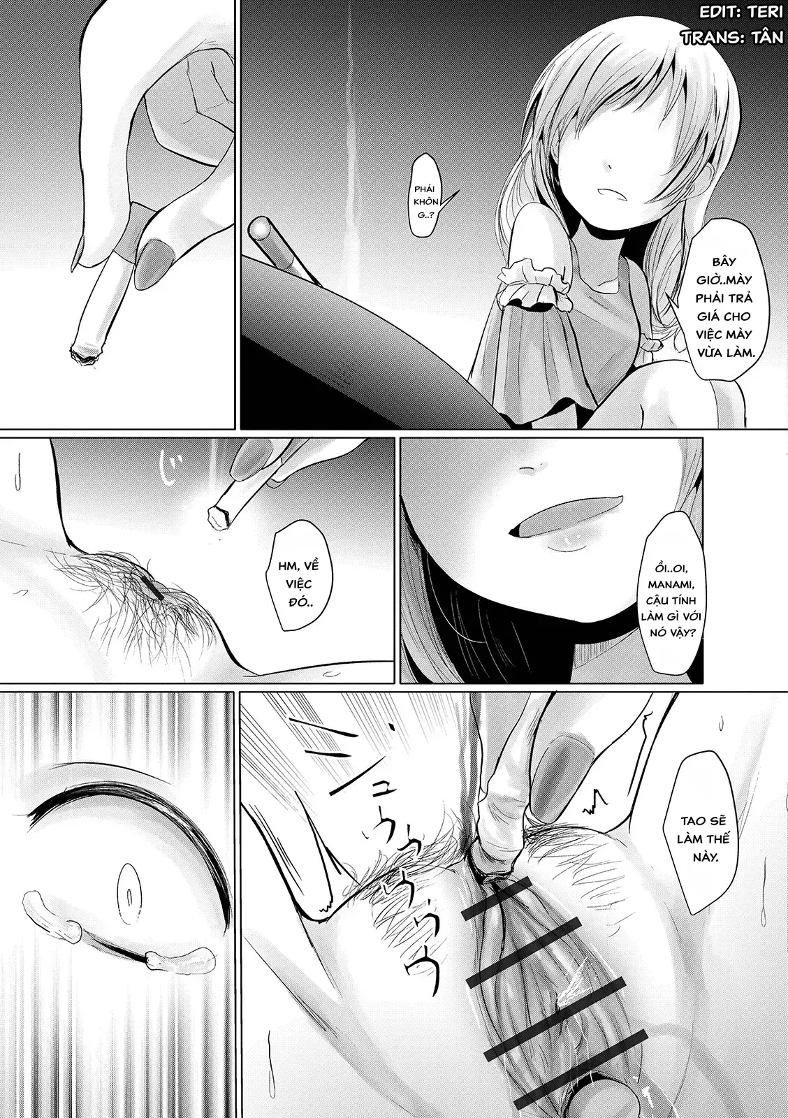 HentaiVN.net - Ảnh 14 - Câu chuyện về cô bé loli ăn cắp. [For The Shoplifting Teenage Girl] - Teri đi lạc