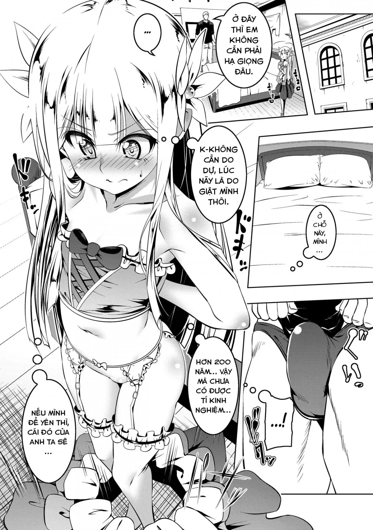 HentaiVN.net - Ảnh 10 - Koukotsu no Kishi ~Elfina~ [Ectstasy Knight ~Elfina~] - Chap 1