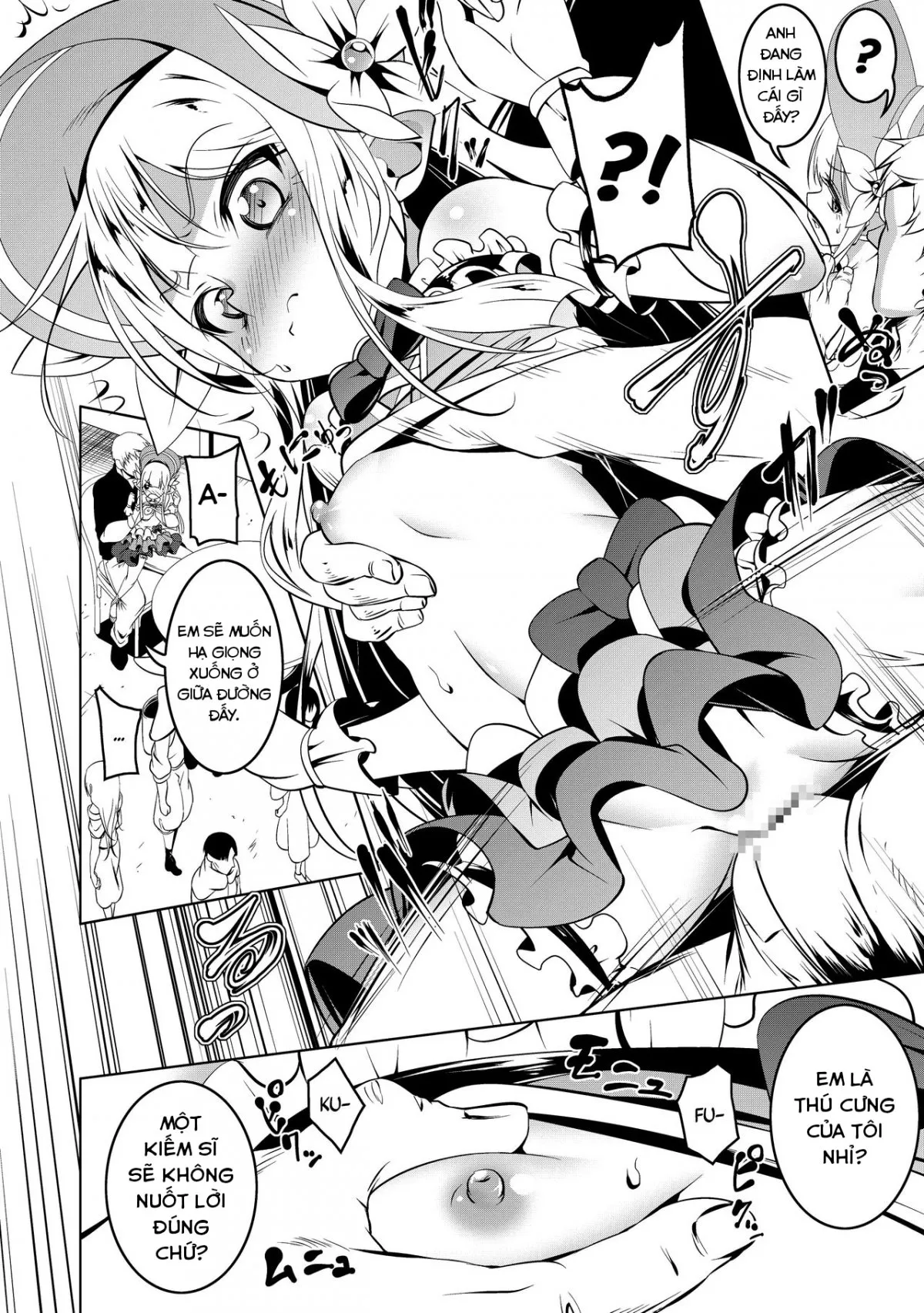 HentaiVN.net - Ảnh 8 - Koukotsu no Kishi ~Elfina~ [Ectstasy Knight ~Elfina~] - Chap 1