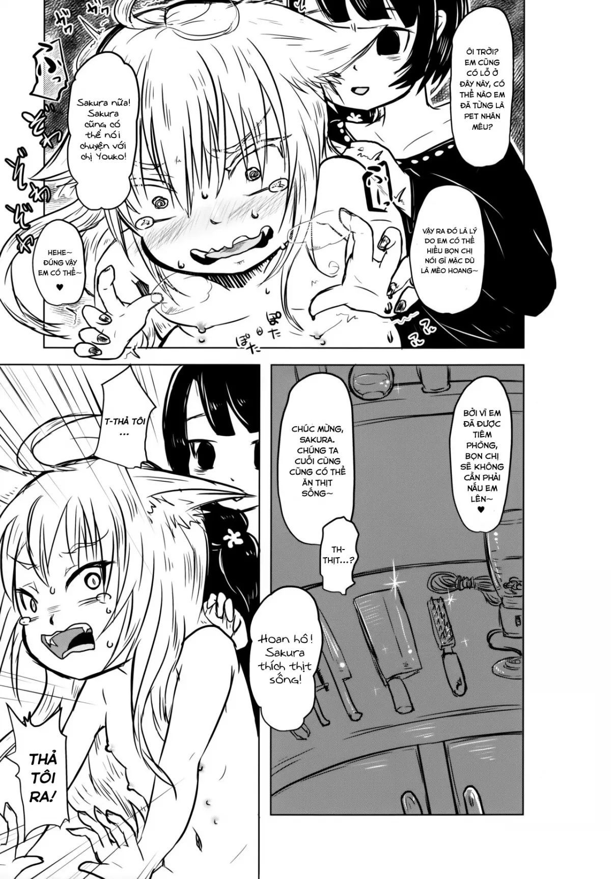 HentaiVN.net - Ảnh 10 - Nekokan! Meshimase [Canned Catfood! Please Try It] - Oneshot