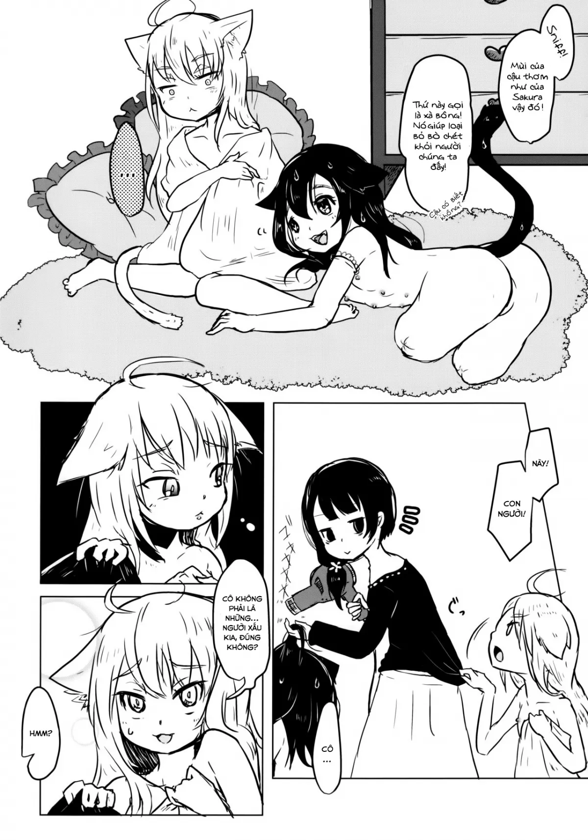 HentaiVN.net - Ảnh 7 - Nekokan! Meshimase [Canned Catfood! Please Try It] - Oneshot