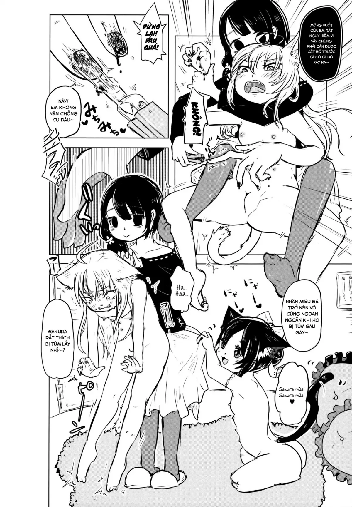 HentaiVN.net - Ảnh 9 - Nekokan! Meshimase [Canned Catfood! Please Try It] - Oneshot