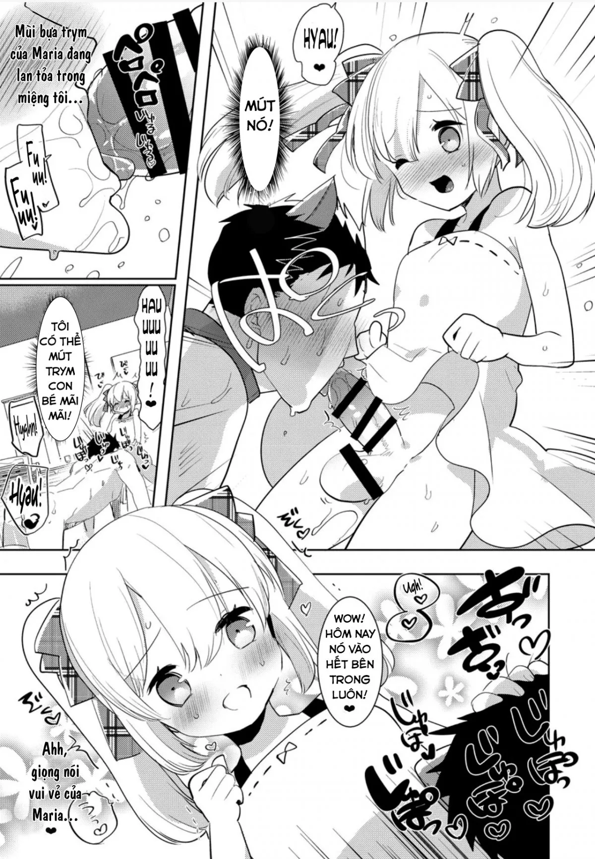 HentaiVN.net - Ảnh 12 - Ba ơi, cùng chơi với con nhé! [Papa to Asobou!] - Oneshot