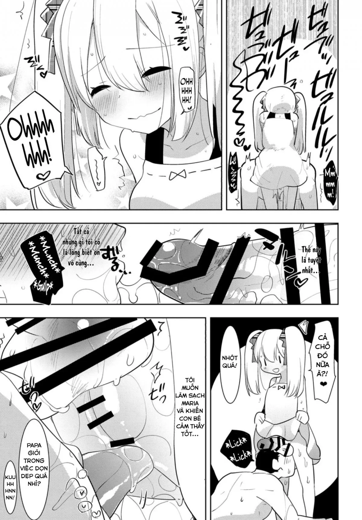 HentaiVN.net - Ảnh 14 - Ba ơi, cùng chơi với con nhé! [Papa to Asobou!] - Oneshot
