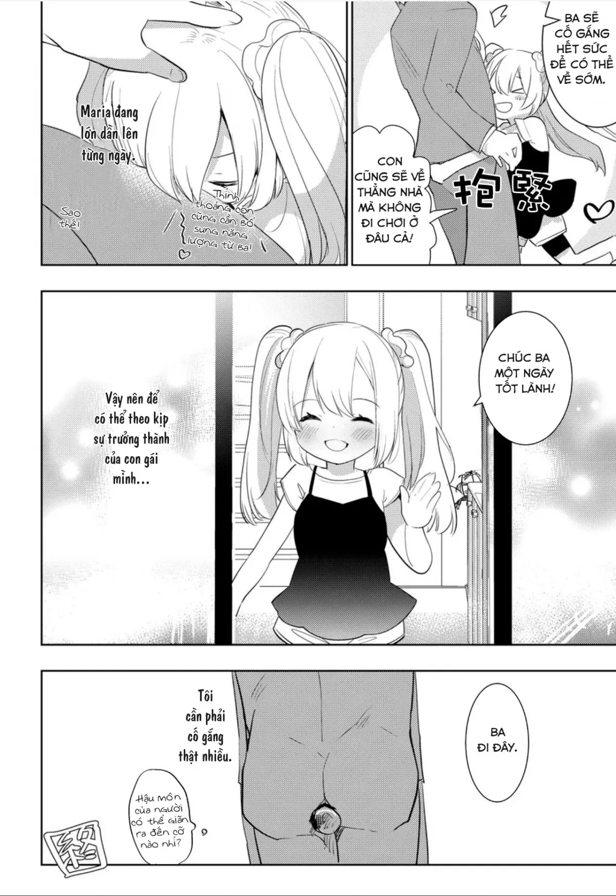 HentaiVN.net - Ảnh 27 - Ba ơi, cùng chơi với con nhé! [Papa to Asobou!] - Oneshot