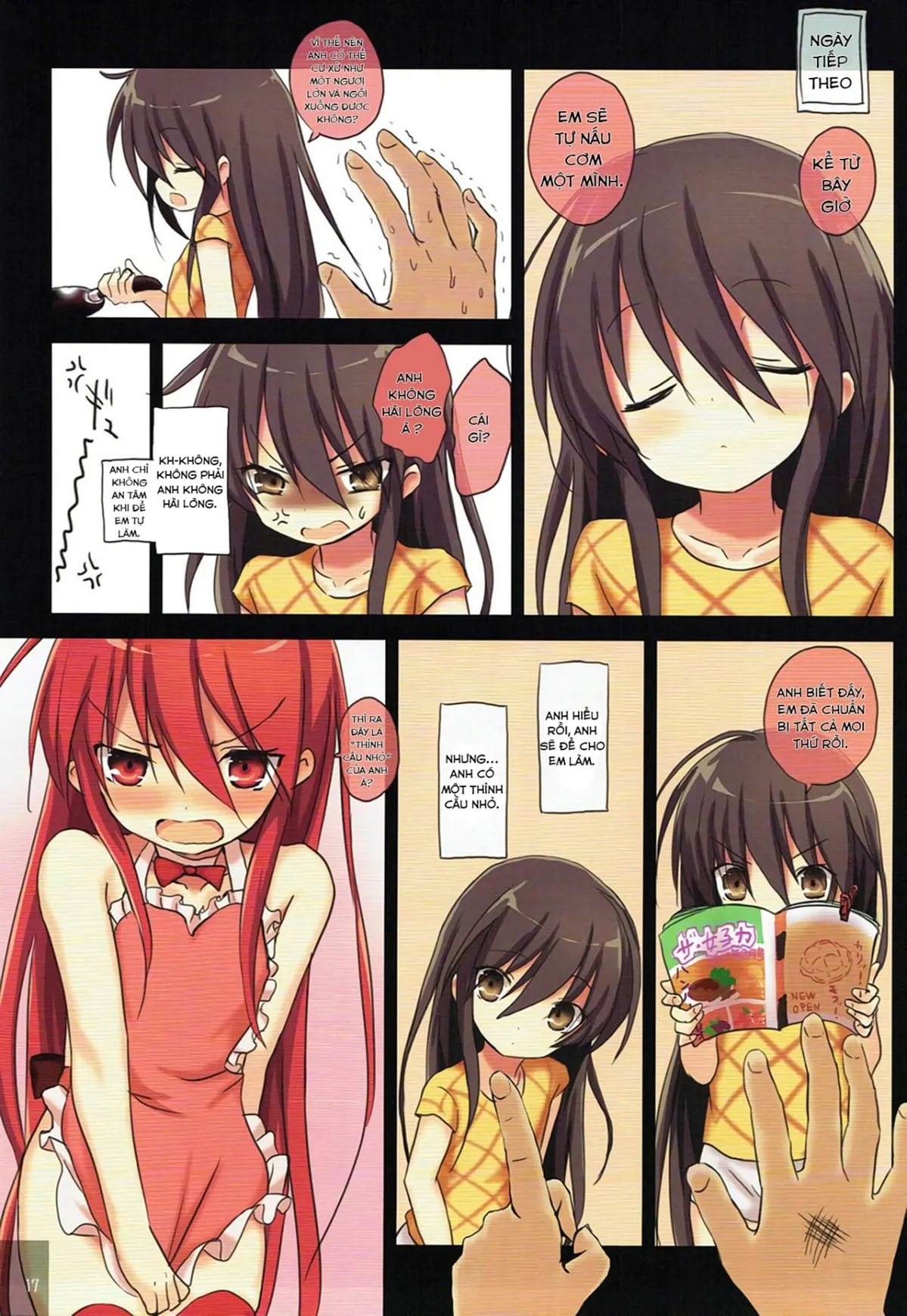 HentaiVN.net - Ảnh 18 - Shana no Kiss de Okita. 3 (Shakugan no Shana) [Woken up by Shana’s kiss 3] - Oneshot