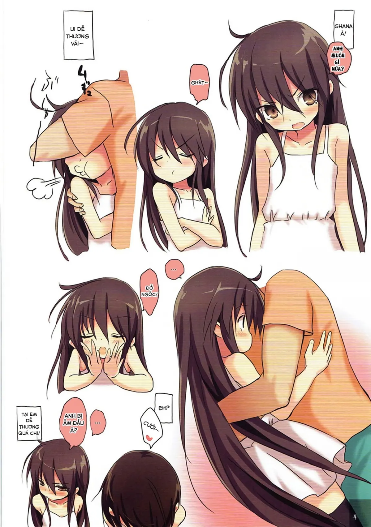 HentaiVN.net - Ảnh 5 - Shana no Kiss de Okita. 3 (Shakugan no Shana) [Woken up by Shana’s kiss 3] - Oneshot