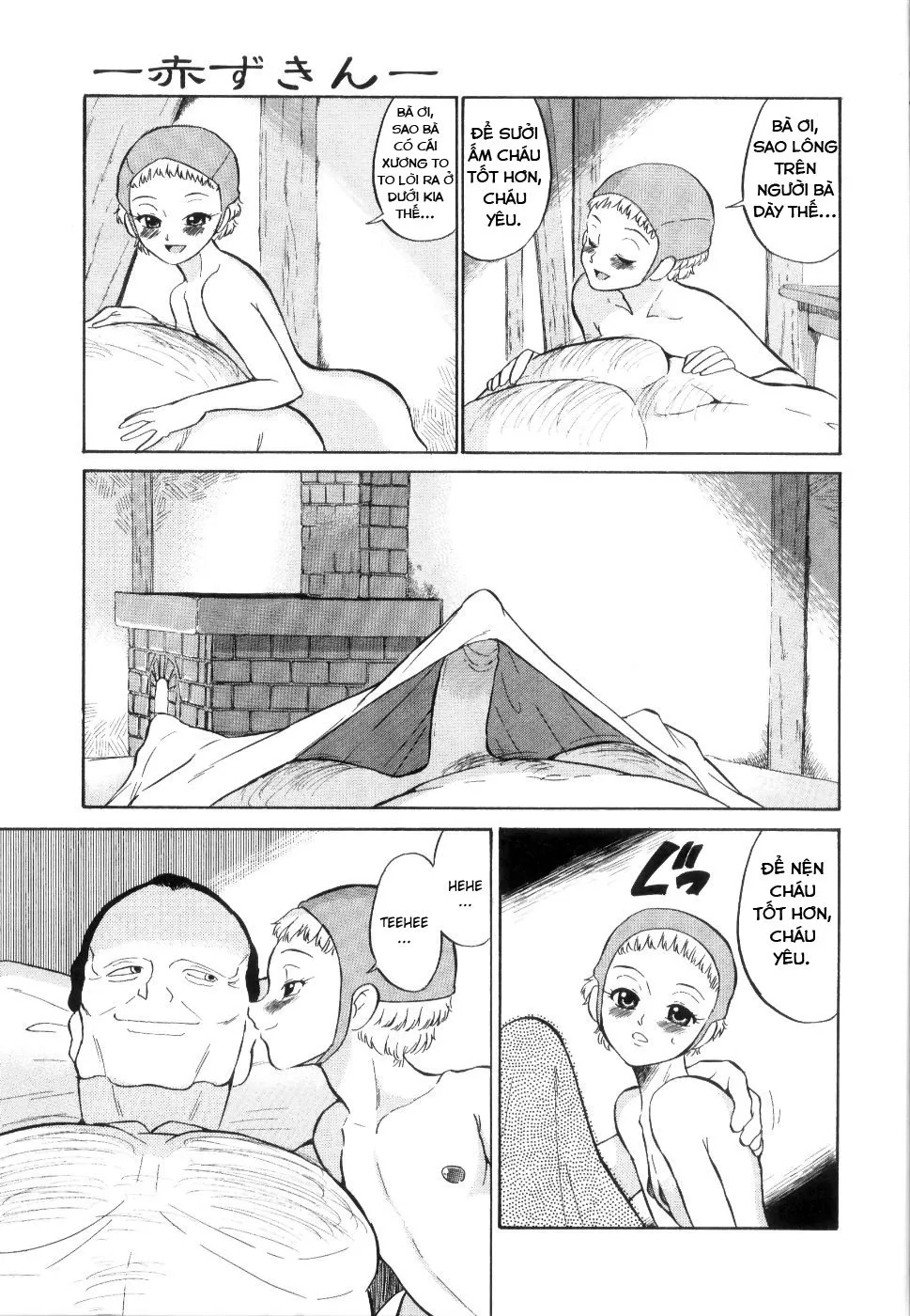 HentaiVN.net - Ảnh 10 - Đục khoét tuổi thơ cùng OH [Doguu - Dozamura Guuwa] - Chap 1 - Bé đũy quàng khăn đỏ
