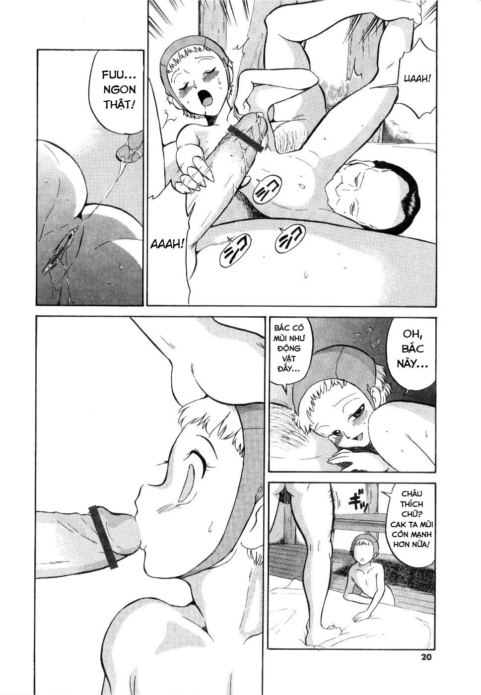 HentaiVN.net - Ảnh 15 - Đục khoét tuổi thơ cùng OH [Doguu - Dozamura Guuwa] - Chap 1 - Bé đũy quàng khăn đỏ