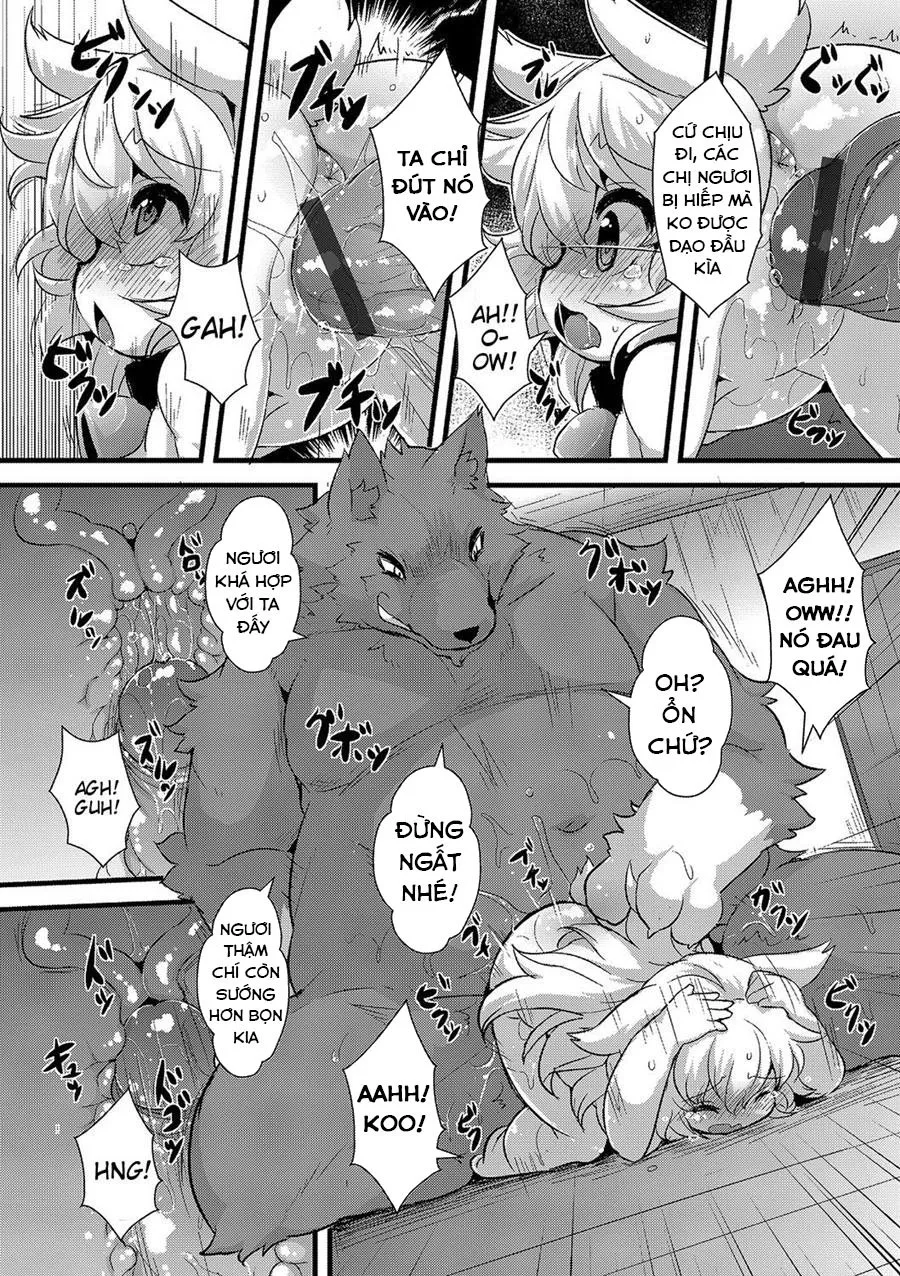 HentaiVN.net - Ảnh 12 - Chó sói và 7 bé dê loli [Ookami to Shichihiki no Koyagi] - Chap 2 - [END]