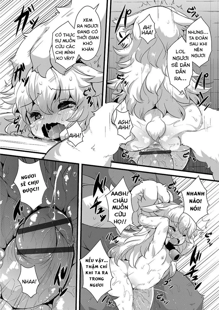 HentaiVN.net - Ảnh 13 - Chó sói và 7 bé dê loli [Ookami to Shichihiki no Koyagi] - Chap 2 - [END]