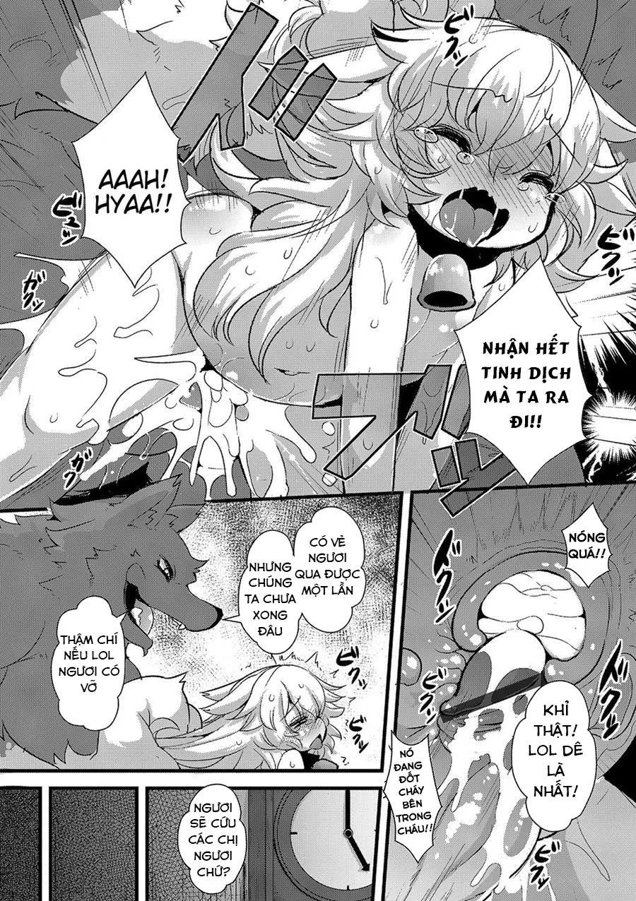 HentaiVN.net - Ảnh 14 - Chó sói và 7 bé dê loli [Ookami to Shichihiki no Koyagi] - Chap 2 - [END]