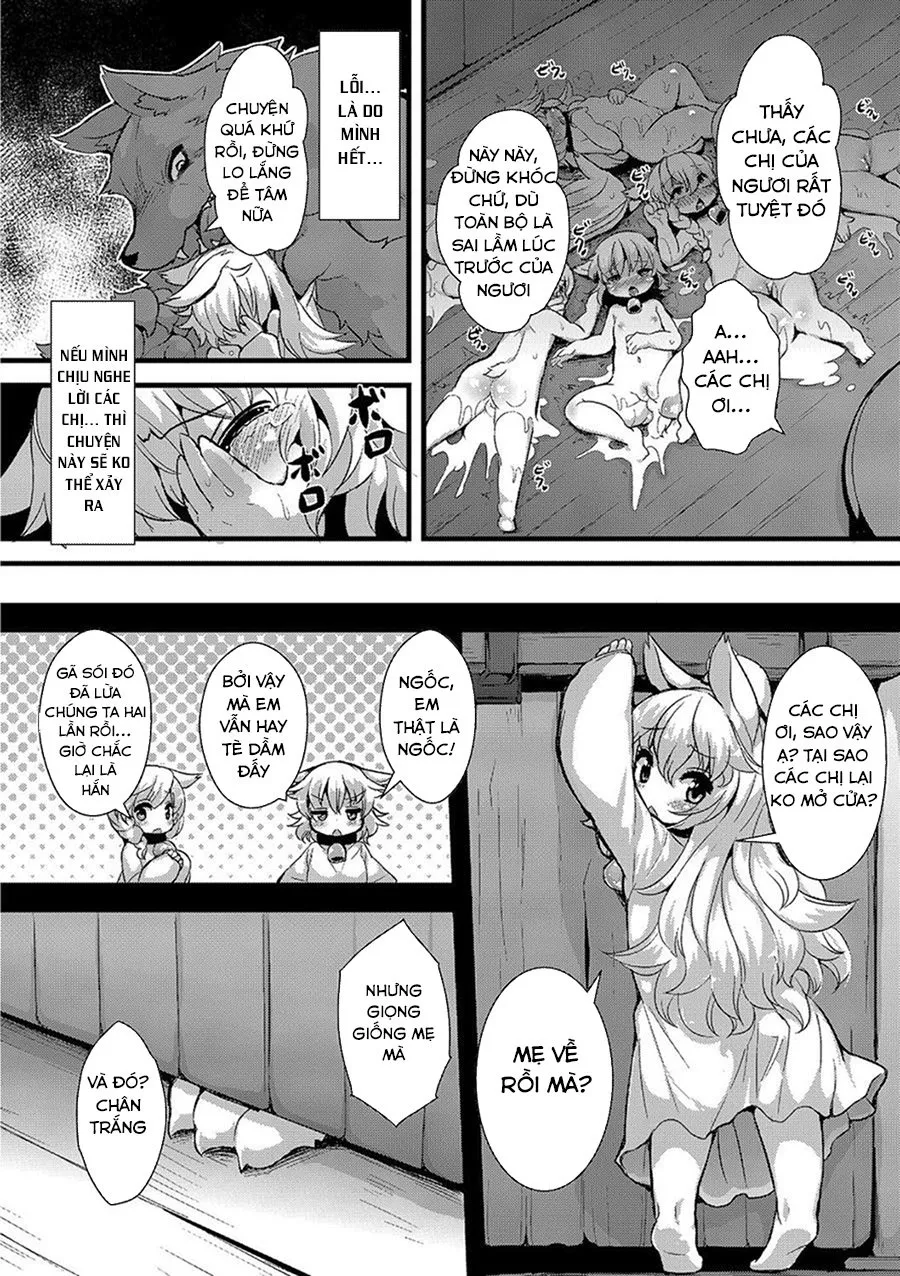 HentaiVN.net - Ảnh 3 - Chó sói và 7 bé dê loli [Ookami to Shichihiki no Koyagi] - Chap 2 - [END]