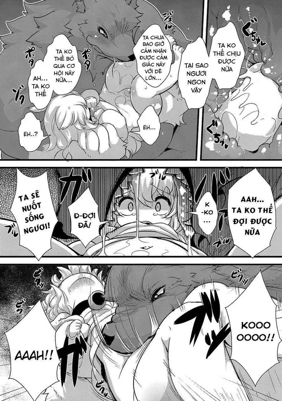 HentaiVN.net - Ảnh 8 - Chó sói và 7 bé dê loli [Ookami to Shichihiki no Koyagi] - Chap 2 - [END]