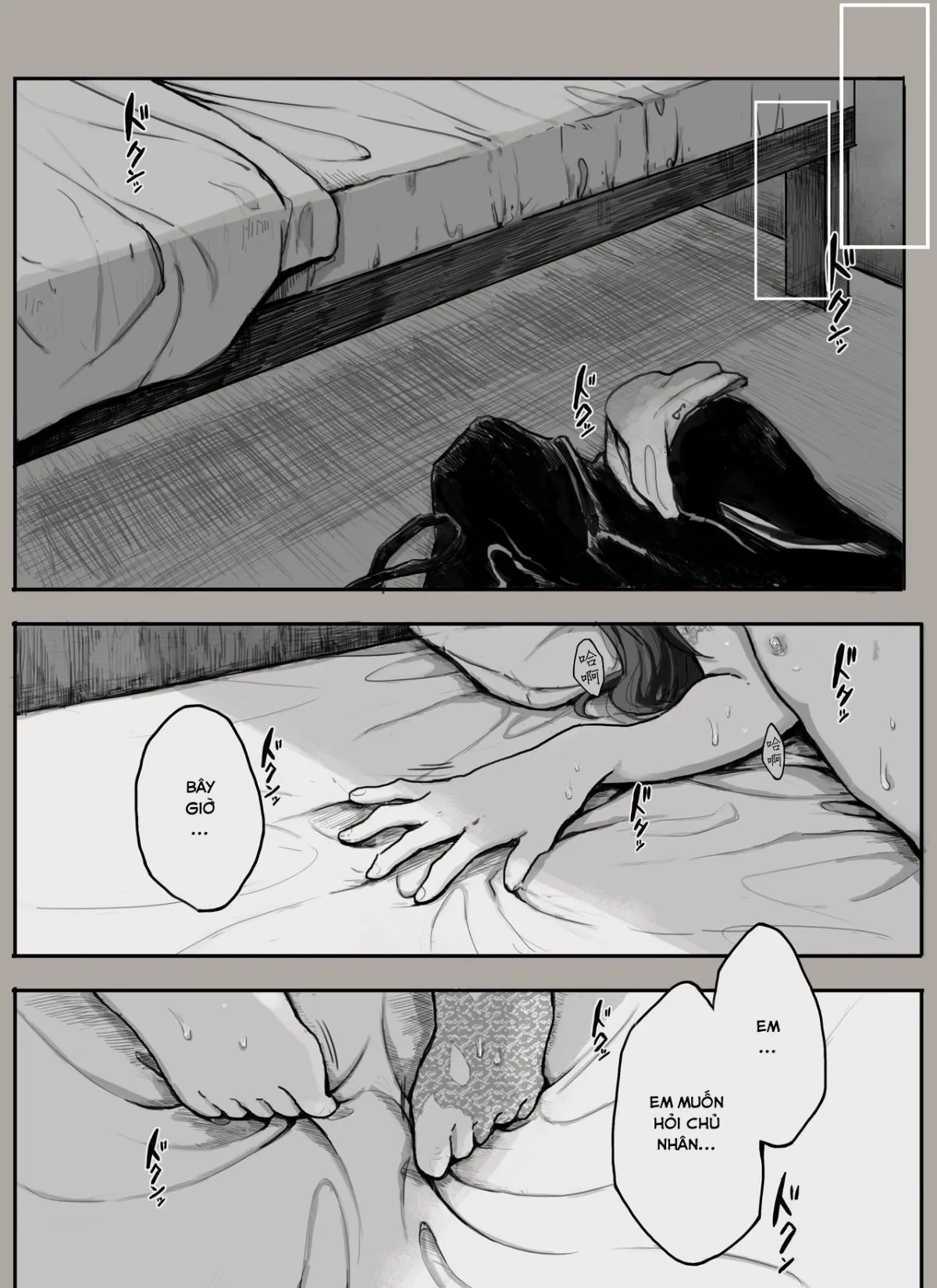 HentaiVN.net - Ảnh 15 - Từ Nô Lệ Trở Thành Người Yêu Của Anh [Dorei to no Seikatsu Iwai Nishuunen _Anata to Deaete_] - Oneshot