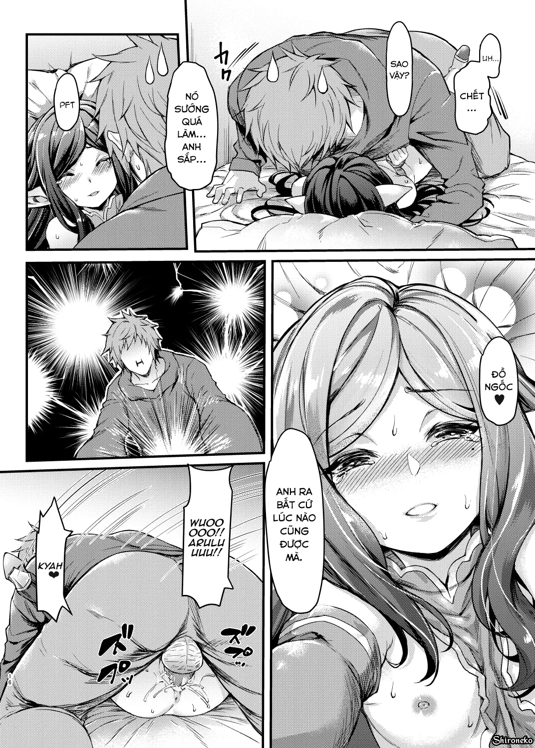 HentaiVN.net - Ảnh 17 - Yoken Dekinai Mirai (Granblue Fantasy) [An Unseeable Future] - Oneshot