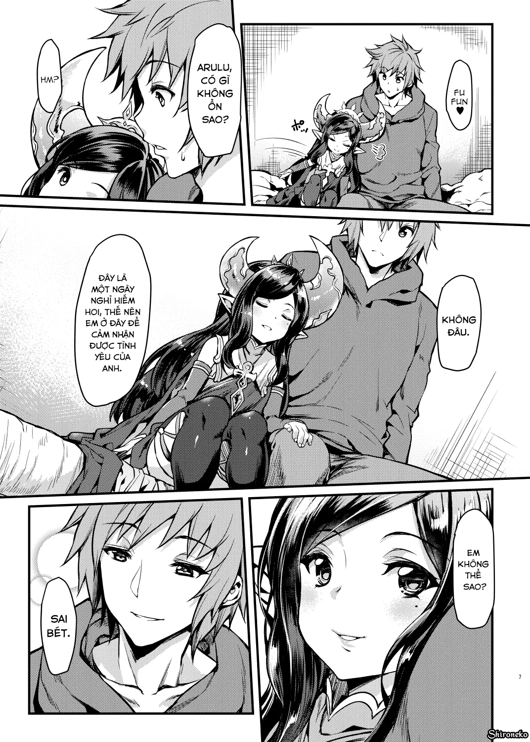 HentaiVN.net - Ảnh 8 - Yoken Dekinai Mirai (Granblue Fantasy) [An Unseeable Future] - Oneshot