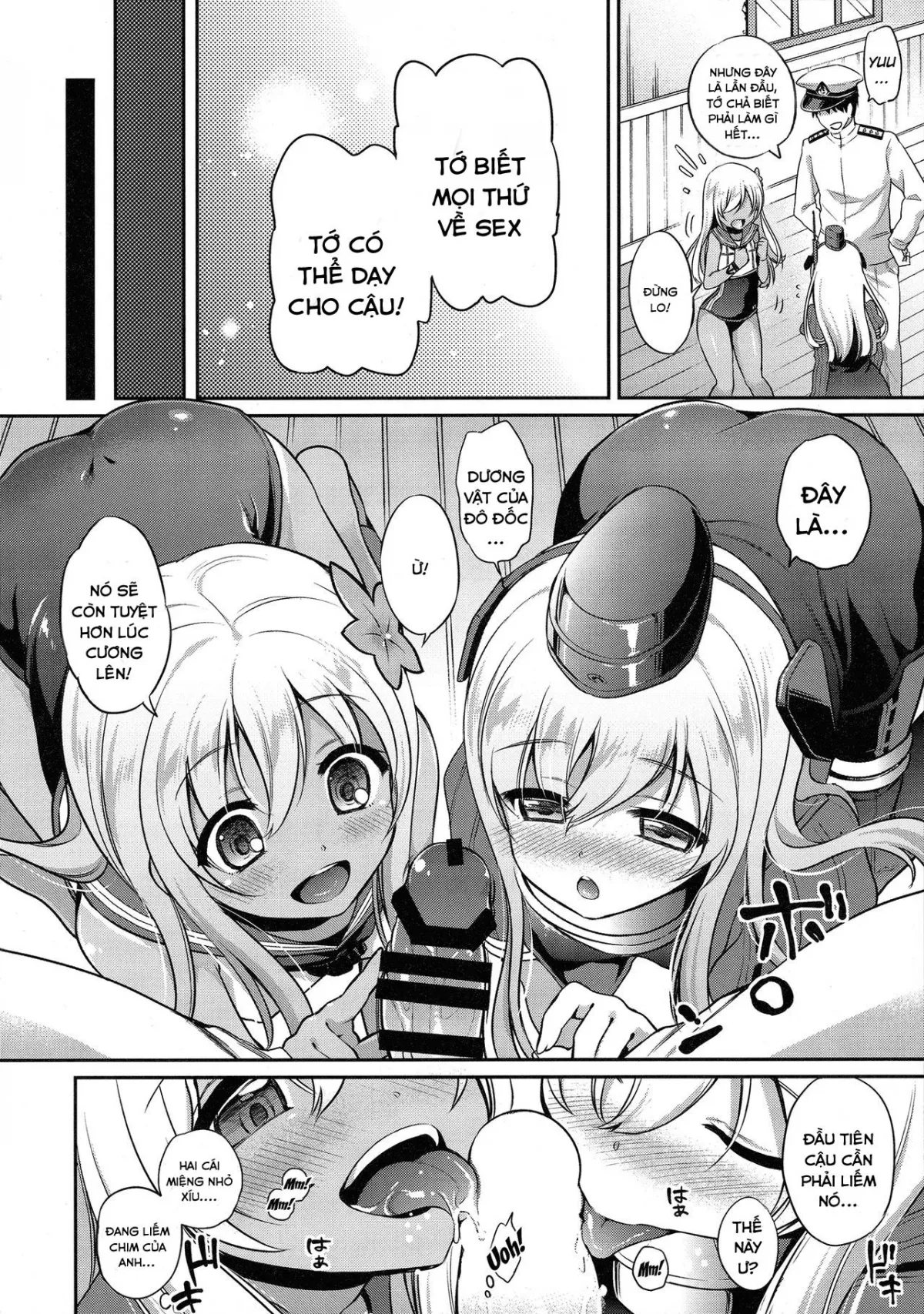 HentaiVN.net - Ảnh 10 - RO-chan ga U-ni oshiete ageru desutte! (Kantai Collection -KanColle-) - Oneshot