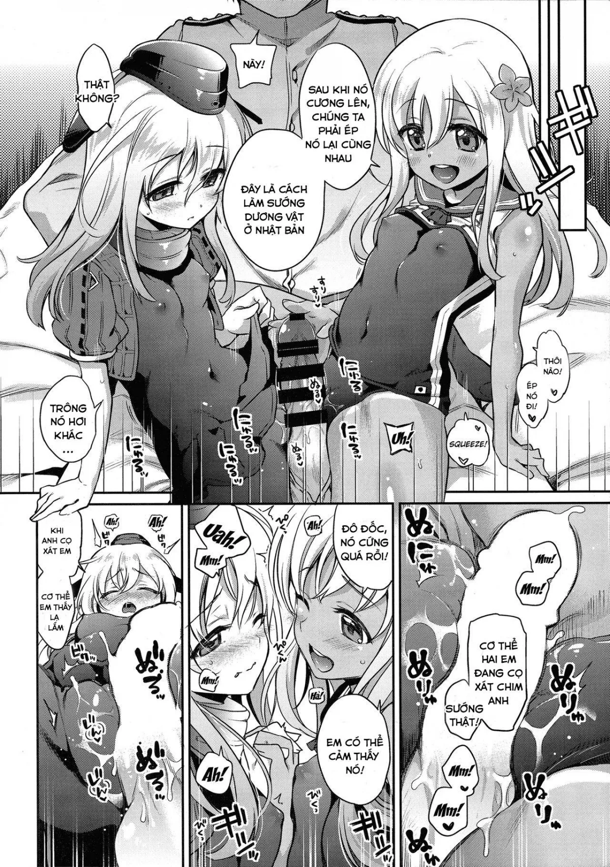 HentaiVN.net - Ảnh 12 - RO-chan ga U-ni oshiete ageru desutte! (Kantai Collection -KanColle-) - Oneshot