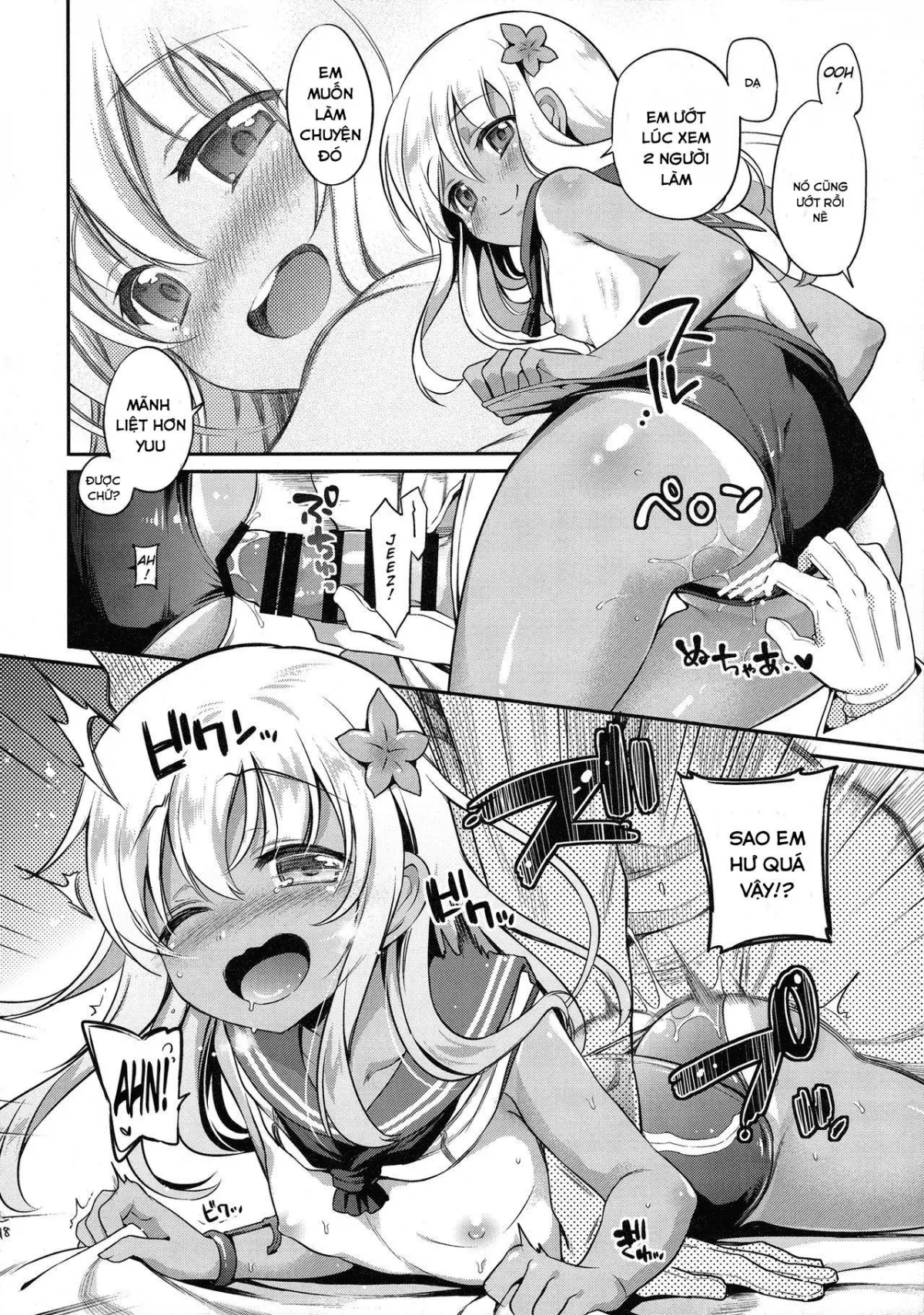 HentaiVN.net - Ảnh 18 - RO-chan ga U-ni oshiete ageru desutte! (Kantai Collection -KanColle-) - Oneshot