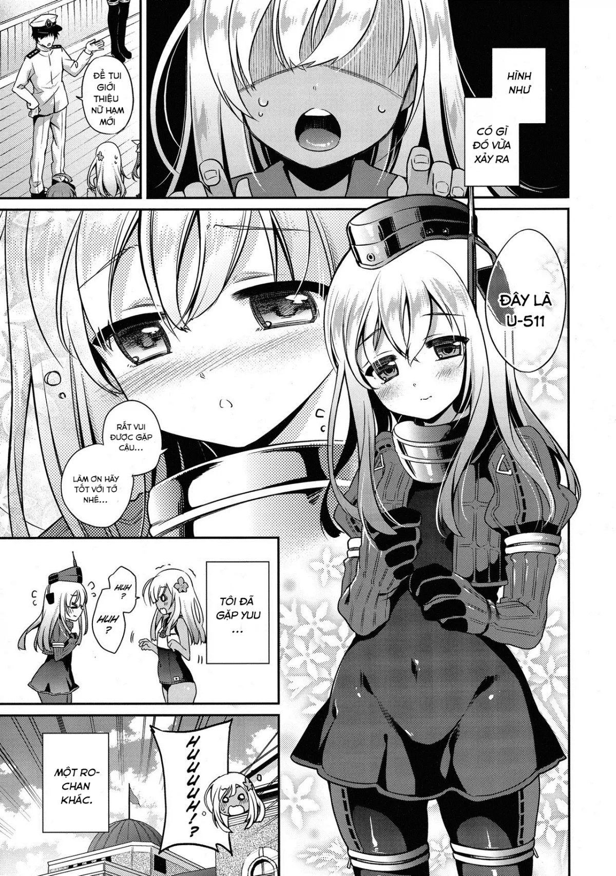 HentaiVN.net - Ảnh 5 - RO-chan ga U-ni oshiete ageru desutte! (Kantai Collection -KanColle-) - Oneshot
