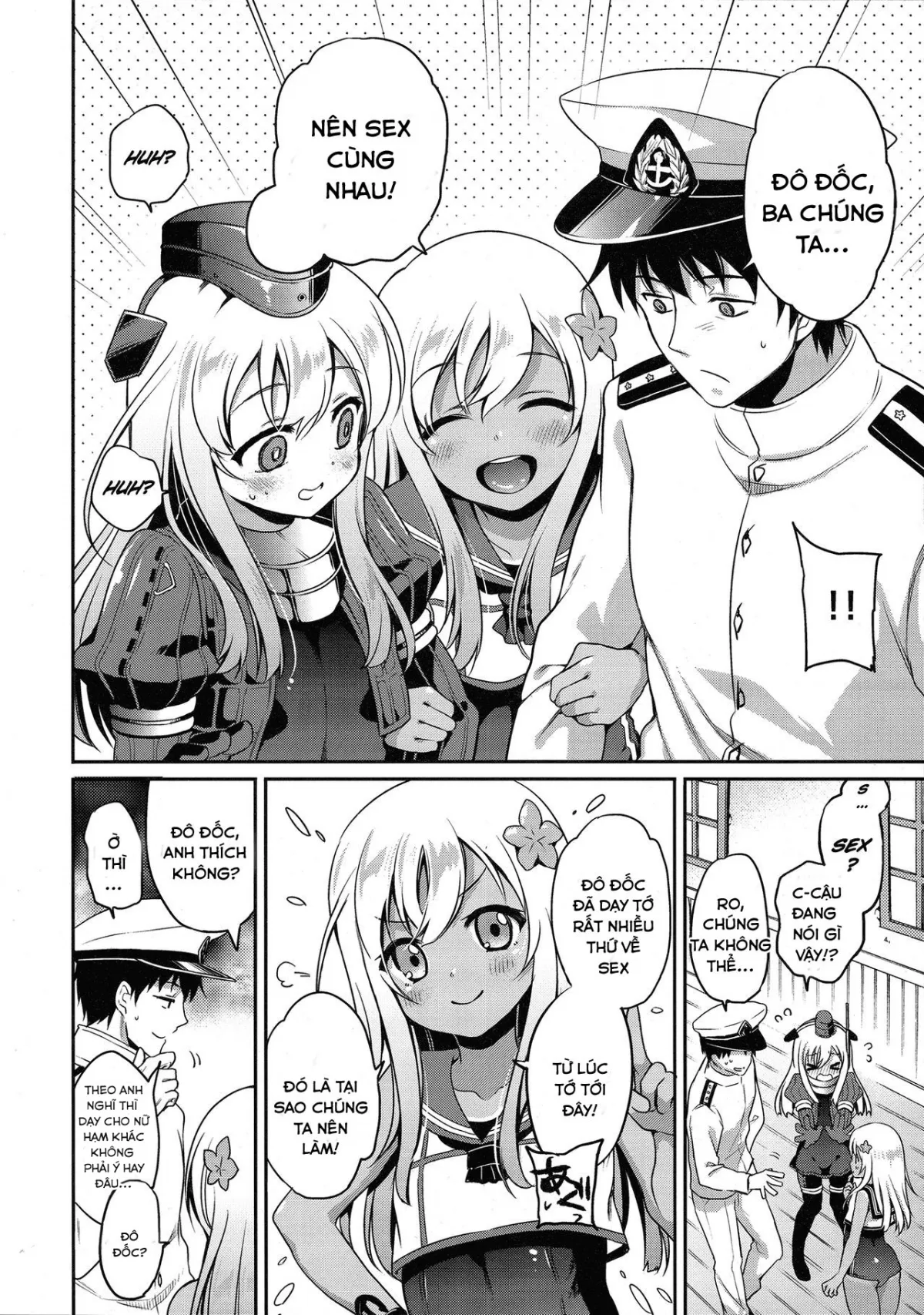 HentaiVN.net - Ảnh 8 - RO-chan ga U-ni oshiete ageru desutte! (Kantai Collection -KanColle-) - Oneshot