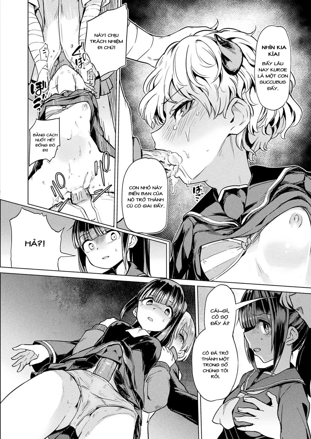 HentaiVN.net - Ảnh 5 - Nakata Và Những Cô Bạn Độc Ác [Nakata-san to Jaaku na Futanari Motokano Gundan; Nakata and the wicked ex-girlfriends] - Oneshot