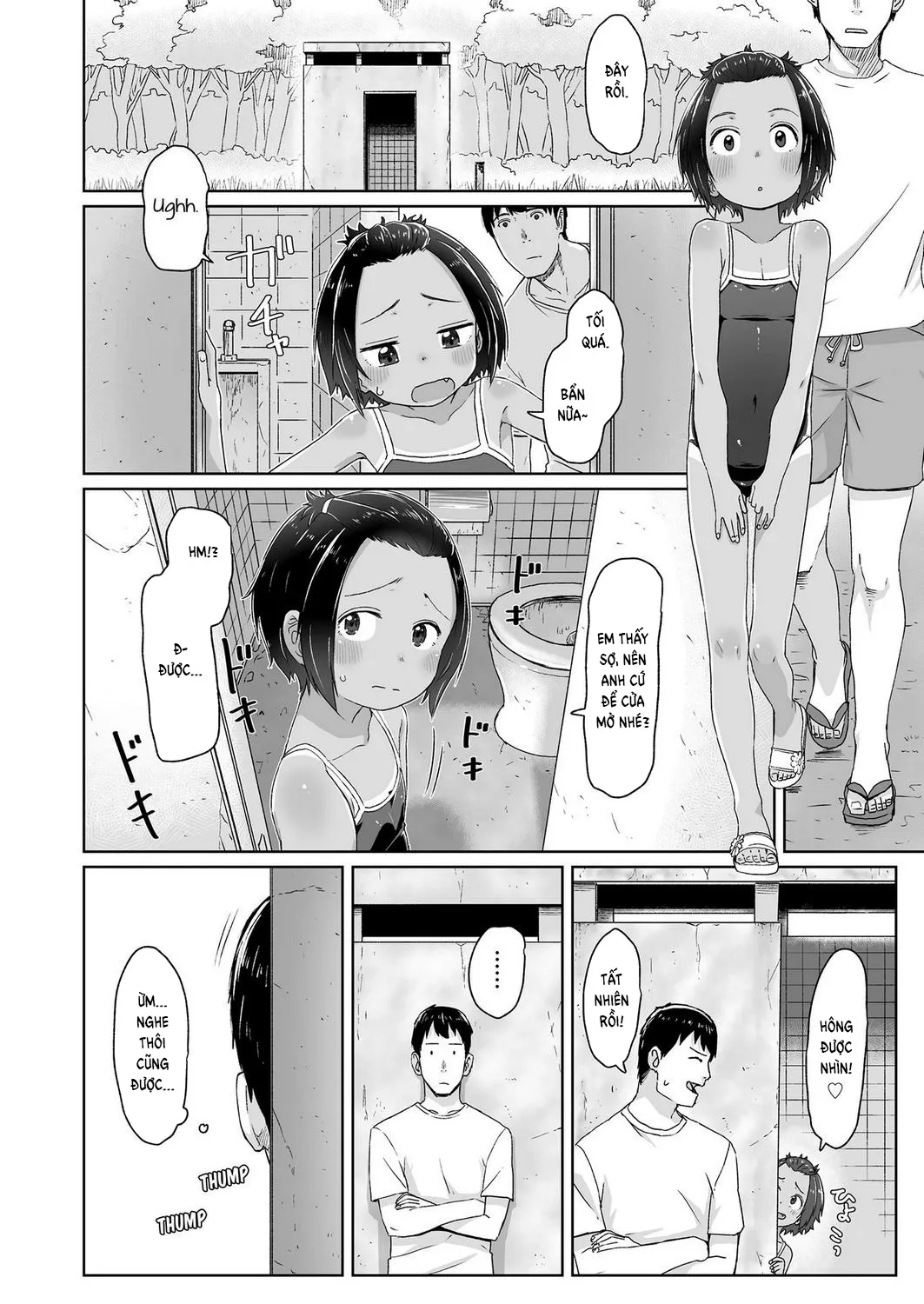 HentaiVN.net - Ảnh 6 - My Swimsuit Is Too Tight! [Mizugi Kitsusugi!] - Oneshot