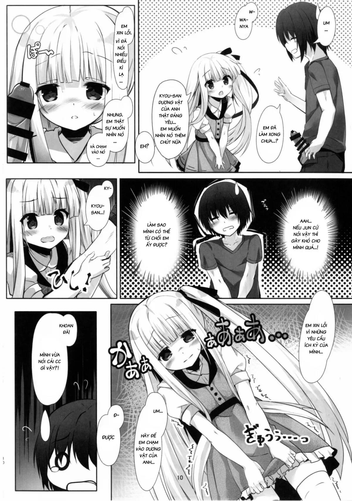 HentaiVN.net - Ảnh 10 - Tenshi no 4P? [天使の4P?] - Oneshot