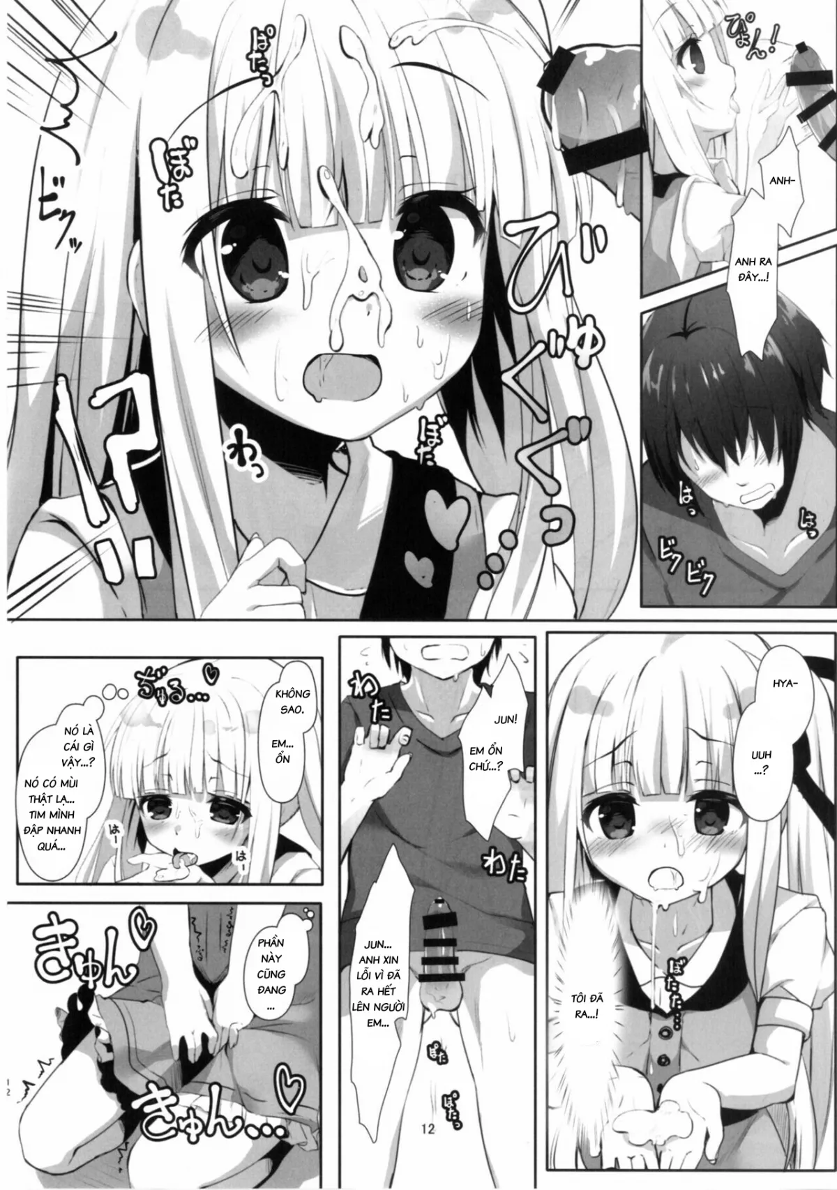 HentaiVN.net - Ảnh 12 - Tenshi no 4P? [天使の4P?] - Oneshot