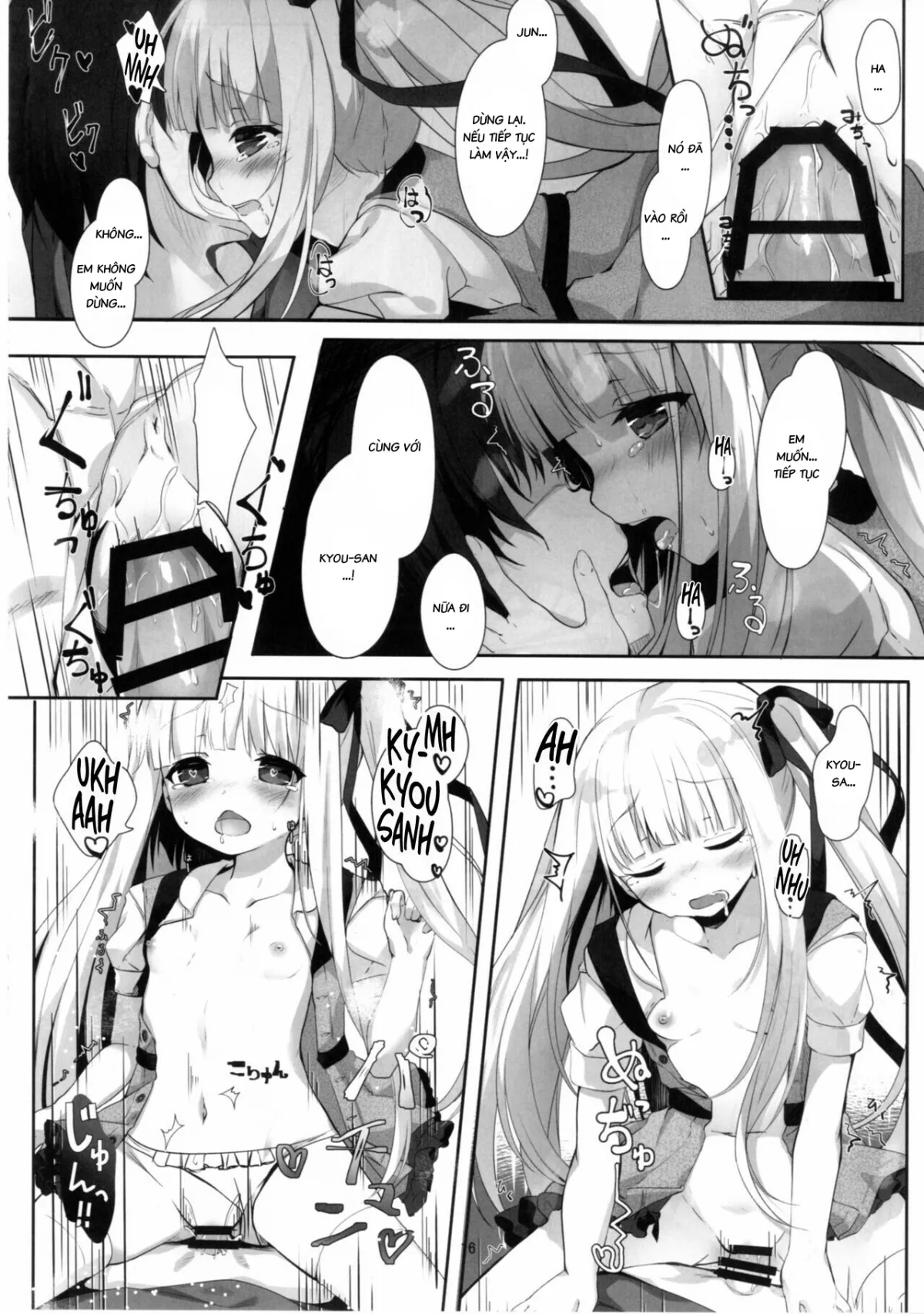 HentaiVN.net - Ảnh 16 - Tenshi no 4P? [天使の4P?] - Oneshot