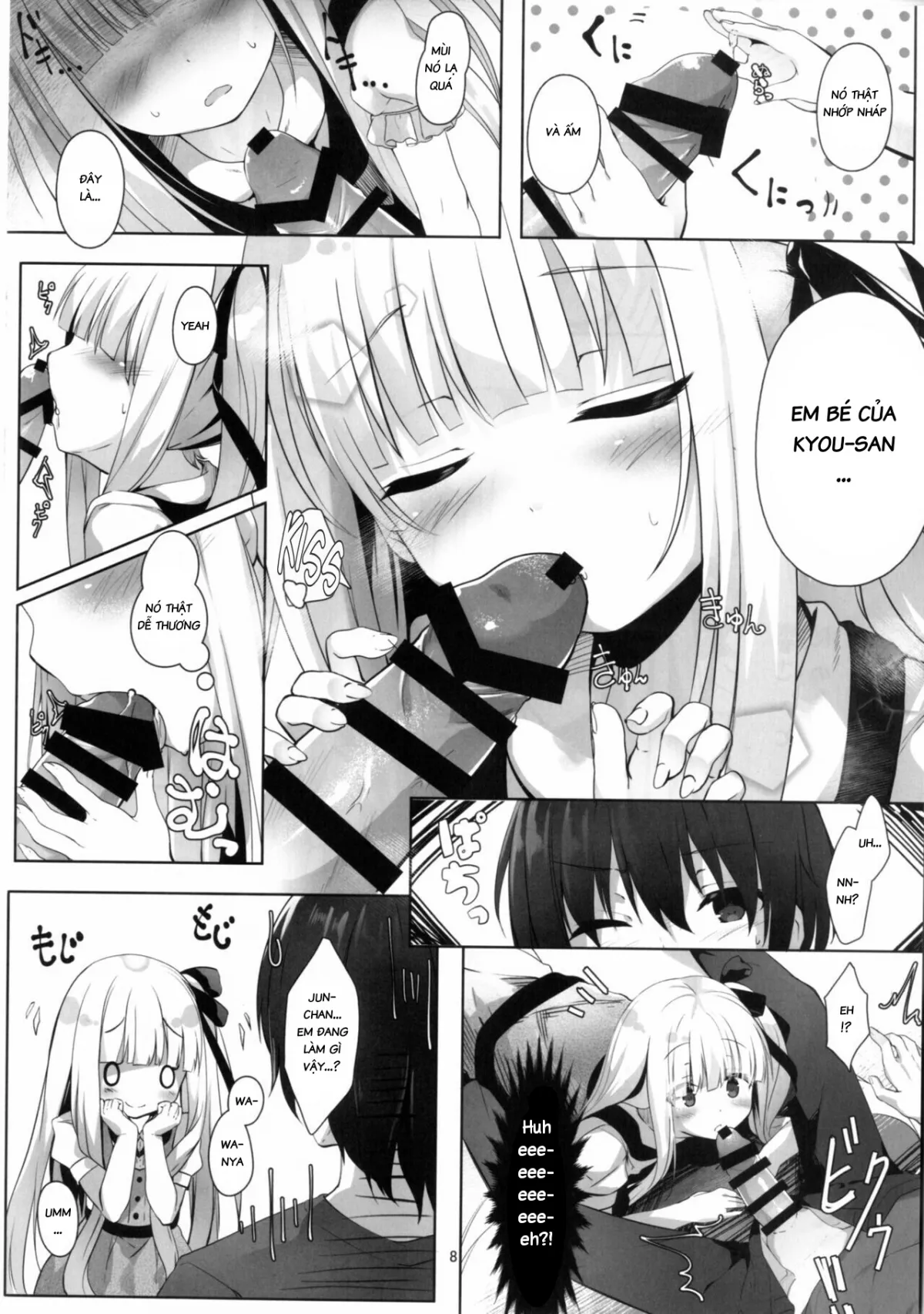 HentaiVN.net - Ảnh 8 - Tenshi no 4P? [天使の4P?] - Oneshot