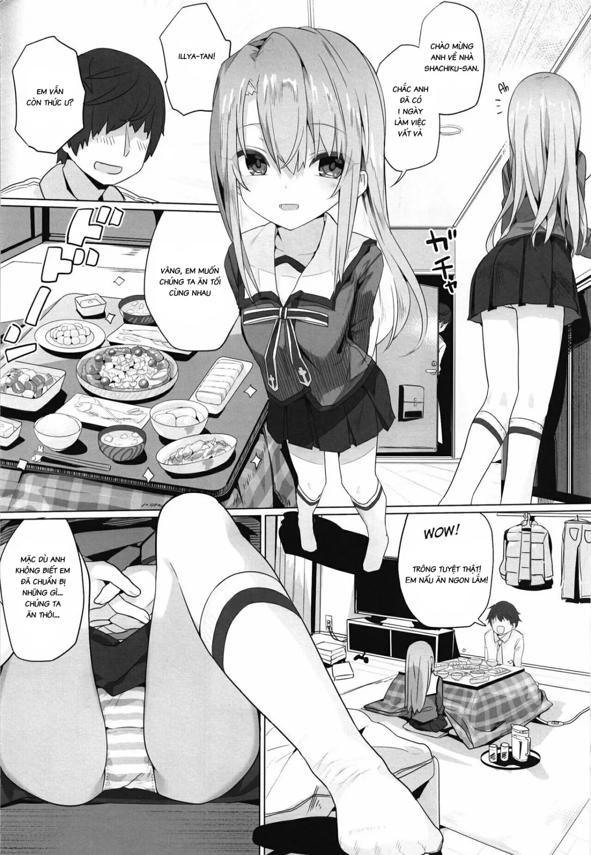 HentaiVN.net - Ảnh 4 - Ie ni Kaereba Illya ga Iru ya [When I come home, Illya is there] - Oneshot