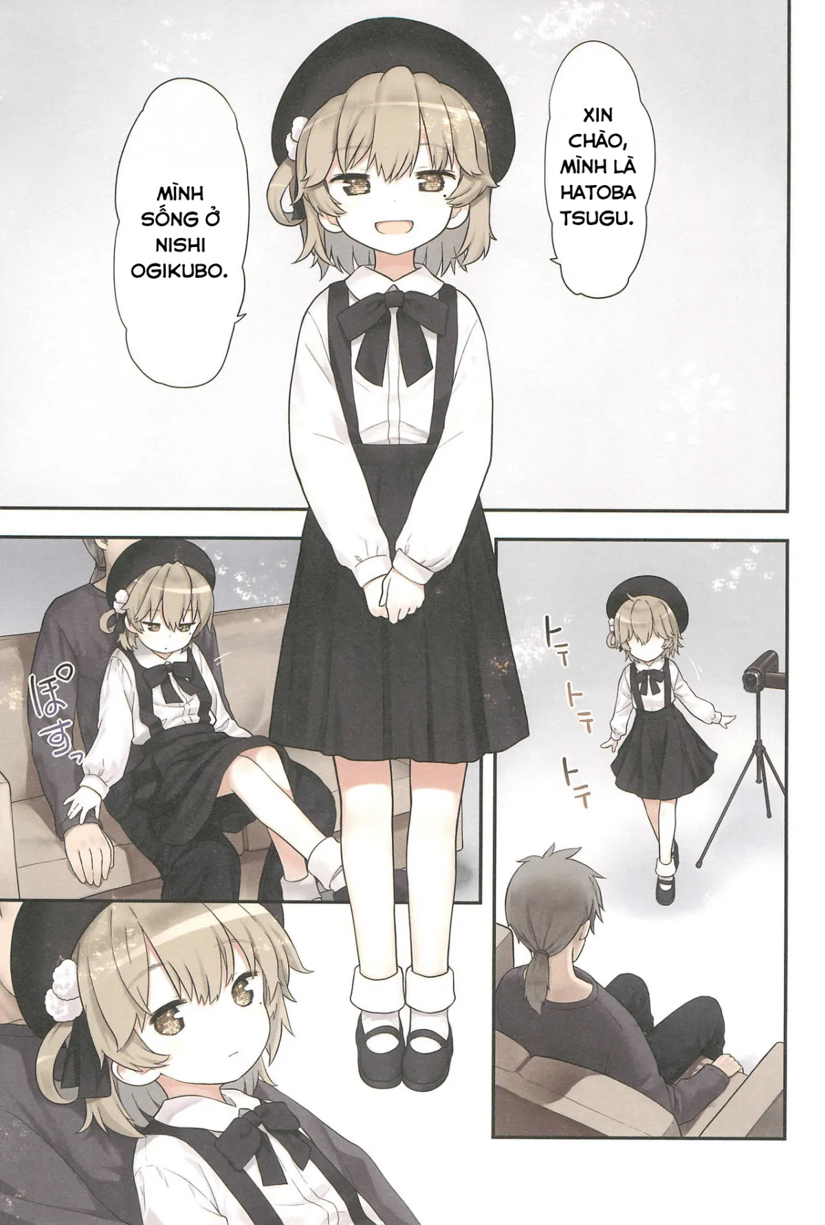 HentaiVN.net - Ảnh 5 - Hatoba Tsugu trở thành con gái tôi [Hatoba Tsugu Became My Daughter ; Hatoba Tsugu no Kono Ko ni Shimashita] - Oneshot Full màu + Art đẹp