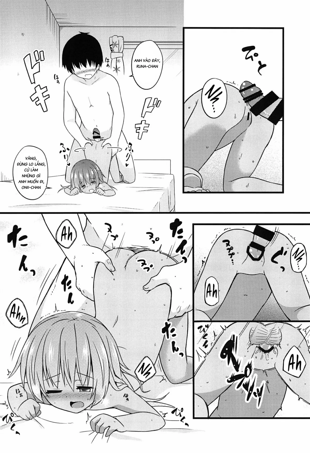 HentaiVN.net - Ảnh 10 - Chiisana Koibito wa Komugiiro [小さな恋人はこむぎいろ] - Oneshot