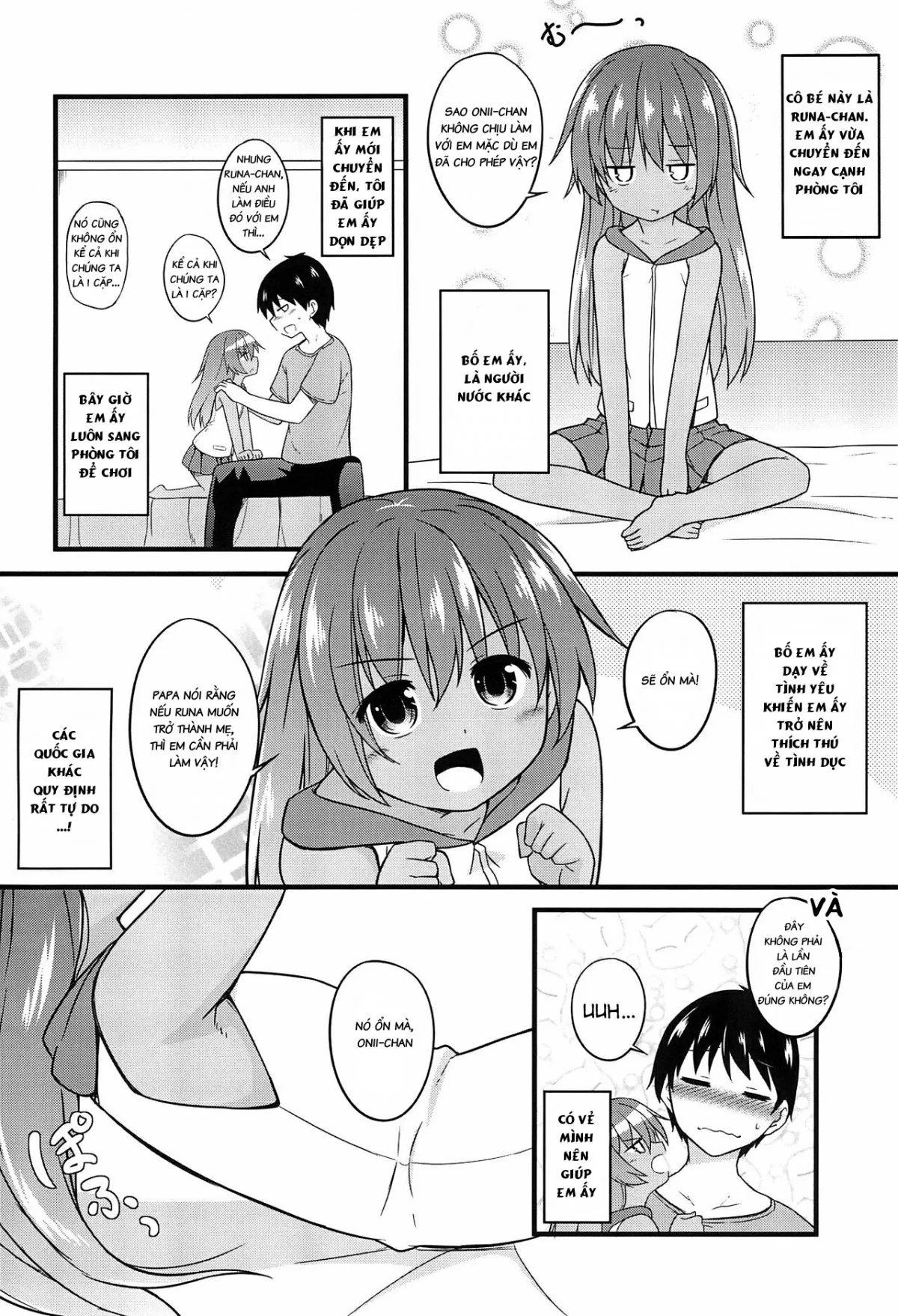 HentaiVN.net - Ảnh 4 - Chiisana Koibito wa Komugiiro [小さな恋人はこむぎいろ] - Oneshot