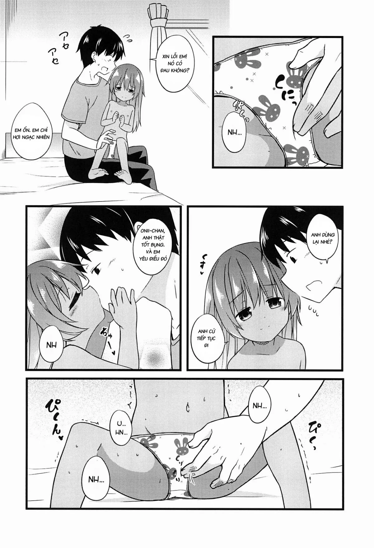 HentaiVN.net - Ảnh 6 - Chiisana Koibito wa Komugiiro [小さな恋人はこむぎいろ] - Oneshot