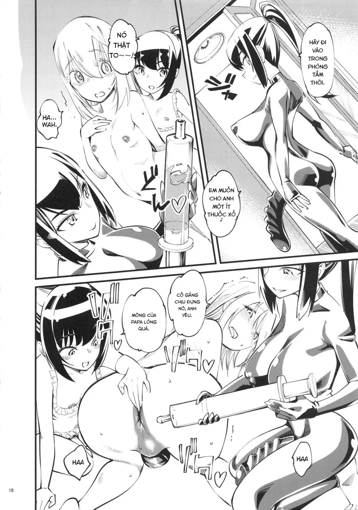 HentaiVN.net - Ảnh 20 - naburi shitsu [嫐嫉] - Oneshot