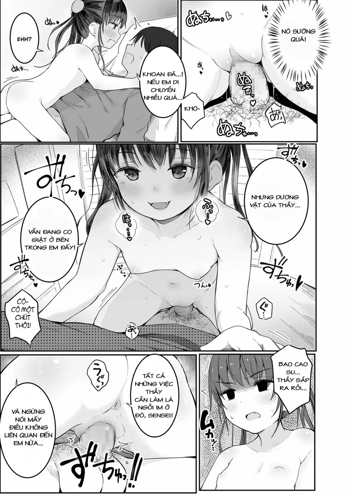HentaiVN.net - Ảnh 18 - Dạy em đi thầy ơi [Teach Me, Sensei ; Oshiete Sensei!] - Oneshot
