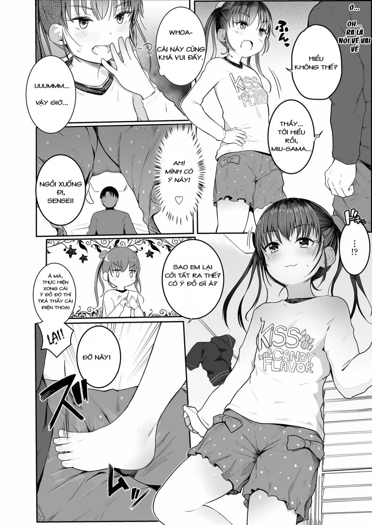 HentaiVN.net - Ảnh 7 - Dạy em đi thầy ơi [Teach Me, Sensei ; Oshiete Sensei!] - Oneshot