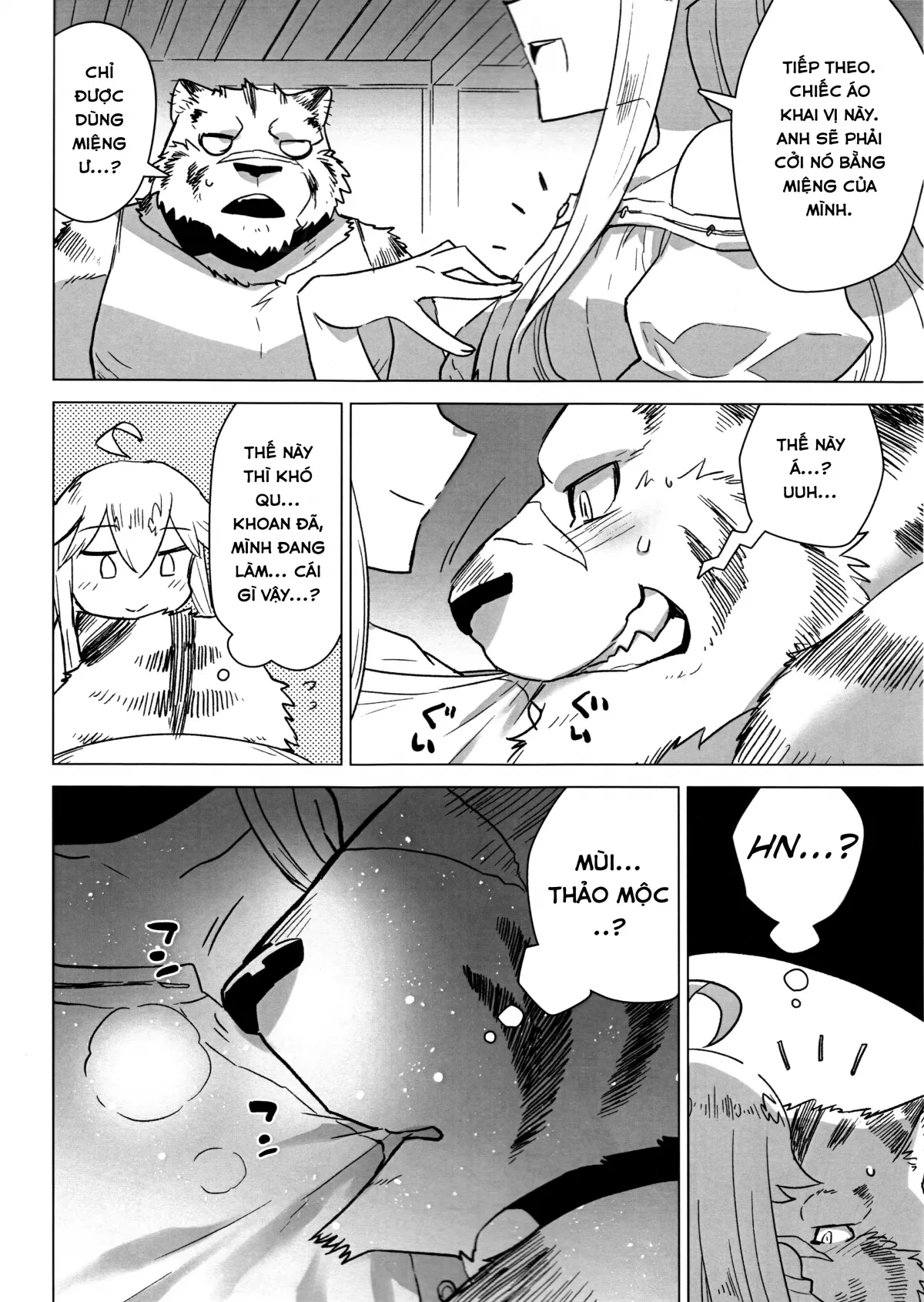 HentaiVN.net - Ảnh 8 - Not Eating The Meat Set Before Him Is A Beast's Shame (Zero kara Hajimeru Mahou no Sho) [Suezen Kuwanu Wa Kemono No Haji] - Oneshot